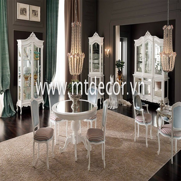 phòng khách tân cổ điển